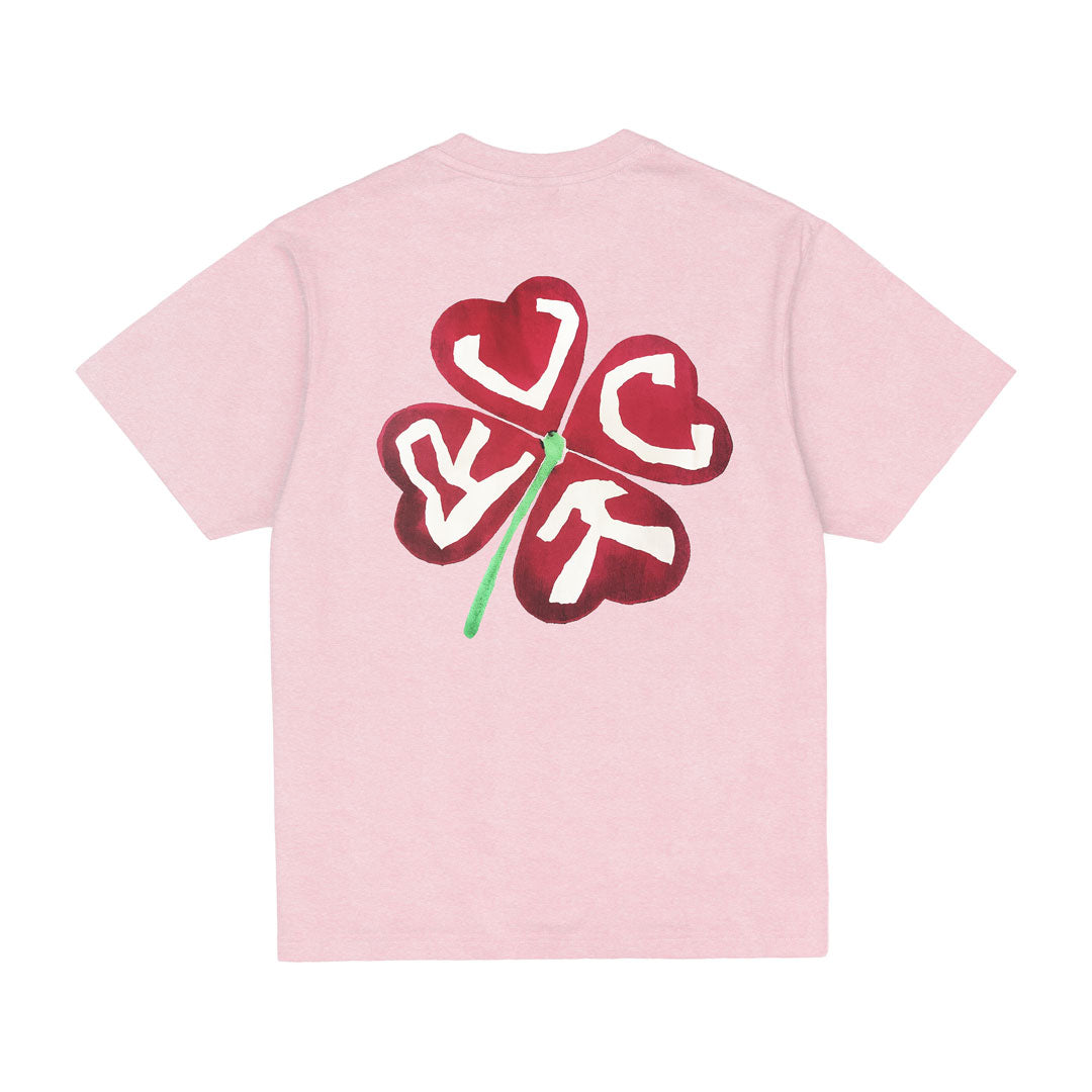 RED CLOVER T-SHIRT / PINK
