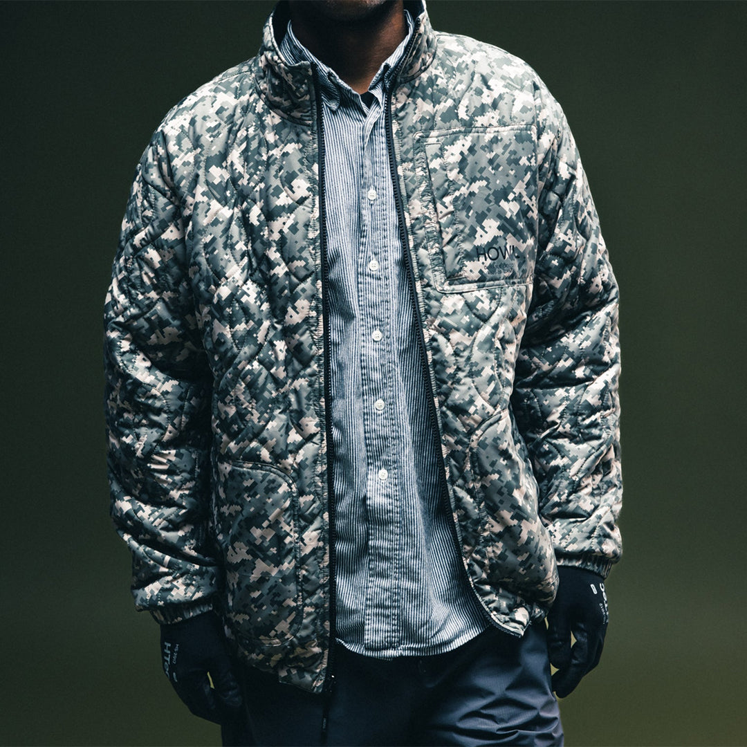 HOWL SUPPLY(ハウル サプライ)| REVERSIBLE JACKET / CAMO/BLACK | スノーボード・スケートボードのTACTICS JAPAN