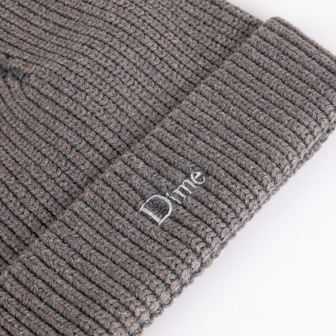 DIME(ダイム)| RIB FOLD BEANIE / DARK GRAY | スノーボード・スケートボードのTACTICS JAPAN