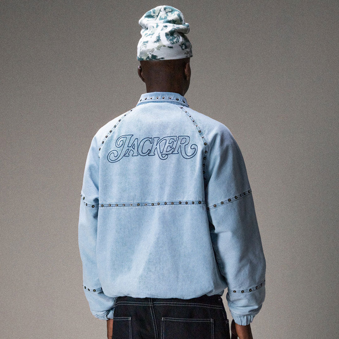 JACKER(ジャッカー)| RIVET DENIM JACKET / BLUE | スノーボード・スケートボードのTACTICS JAPAN