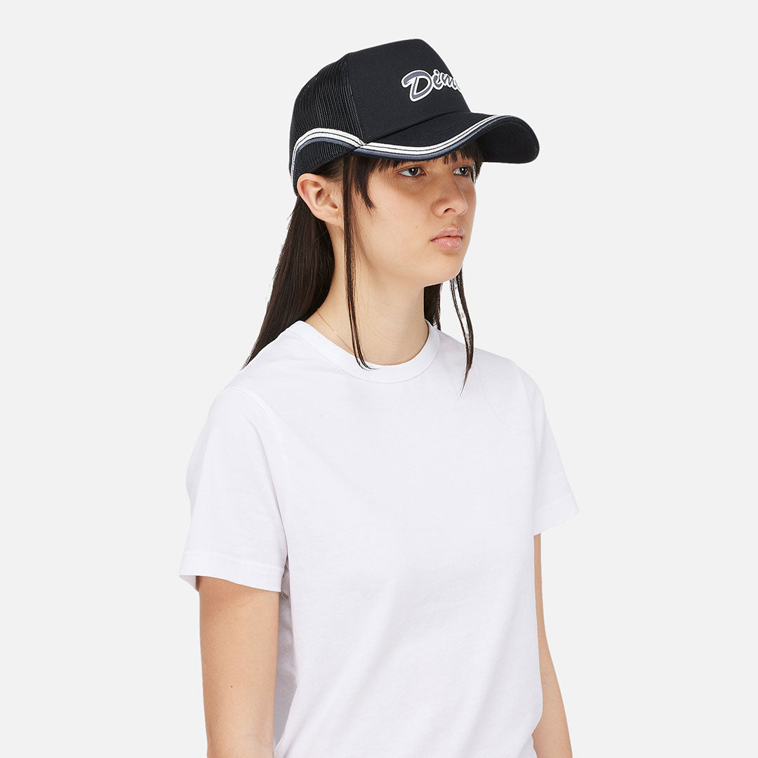 DIME MTL(ダイム モントリオール) | RACE TRUCKER CAP / BLACK | スノーボード・スケートボードのTACTICS JAPAN