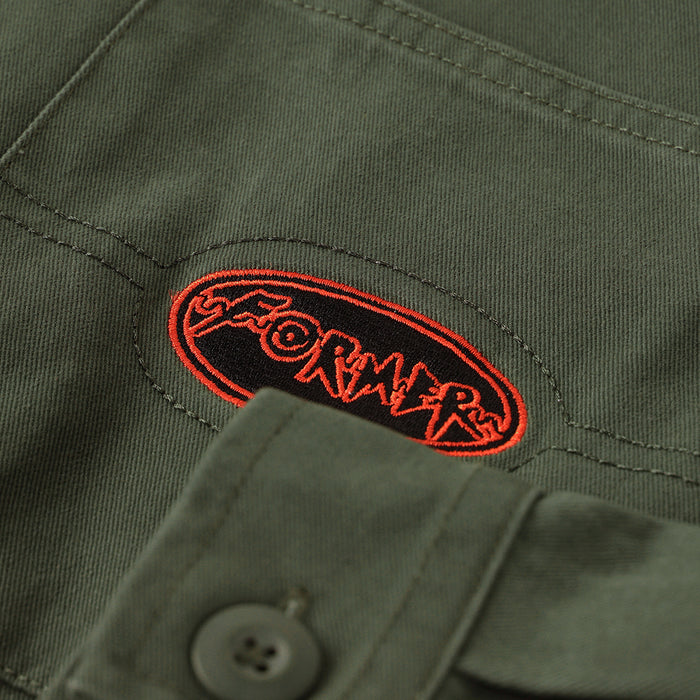 FORMER(フォーマー)| REYNOLDS FLATLINE LS OVERSHIRT / SURPLUS | スノーボード・スケートボードのTACTICS JAPAN