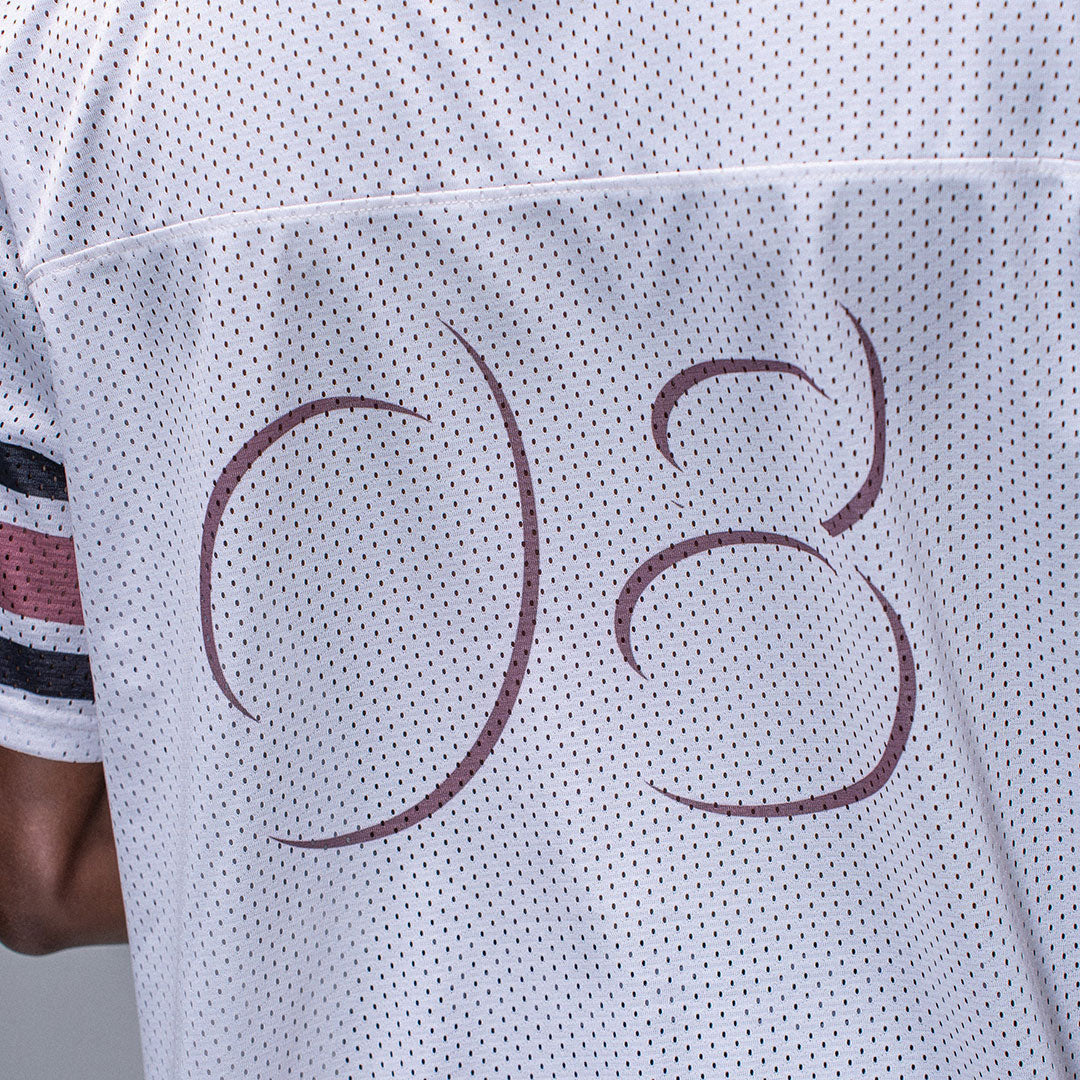 JACKER(ジャッカー)| SHADOW LOGO JERSEY / BEIGE | スノーボード・スケートボードのTACTICS JAPAN