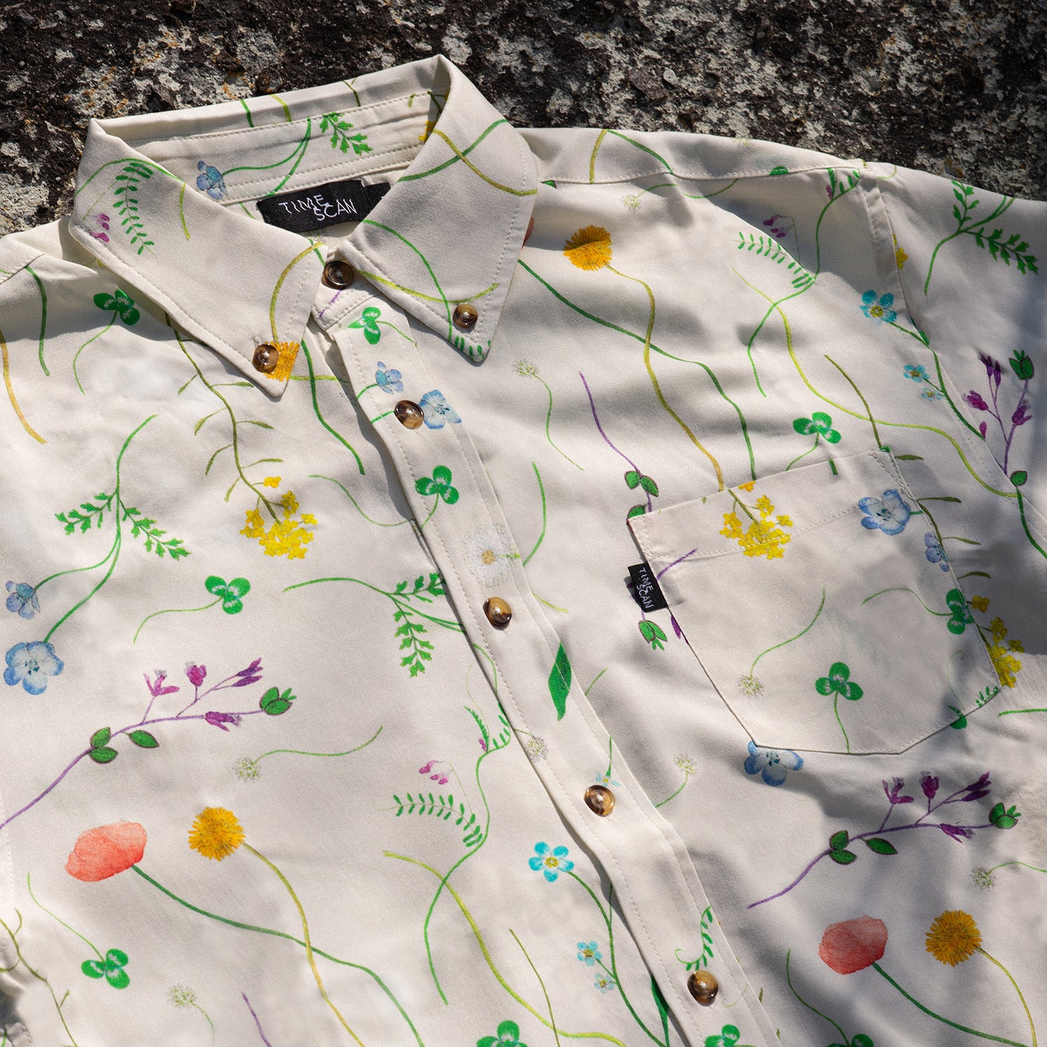 TIMESCAN(タイムスキャン)| FLOWER SHIRT | スノーボード・スケートボードのTACTICS JAPAN