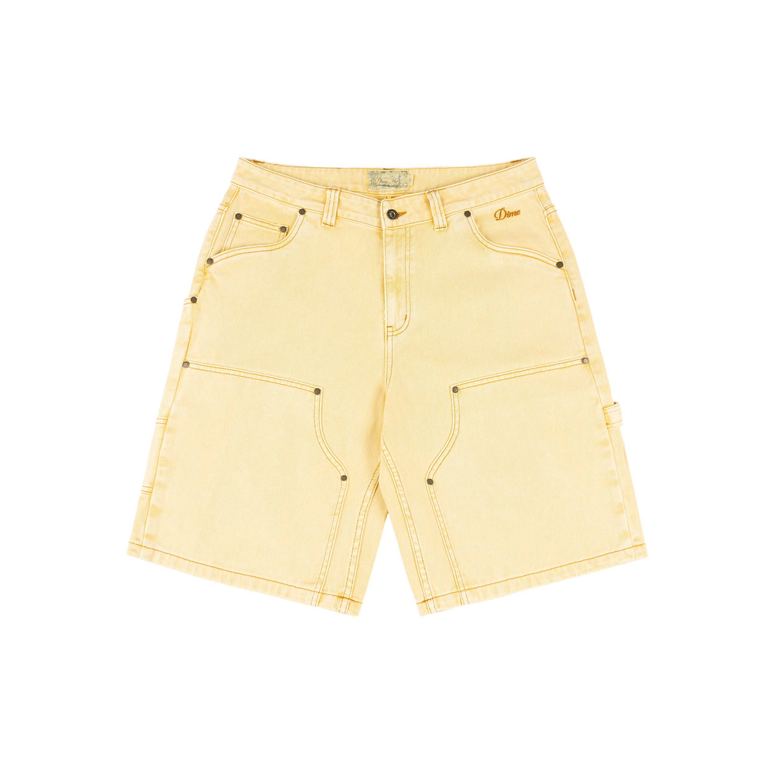 DIME(ダイム)CARPENTER DENIM SHORTS / LEMON
