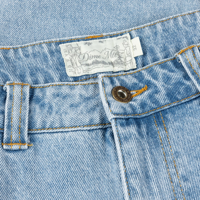DIME MTL(ダイム モントリオール)| CARPENTER DENIM SHORTS / BLUE WASHED | スノーボード・スケートボードのTACTICS JAPAN