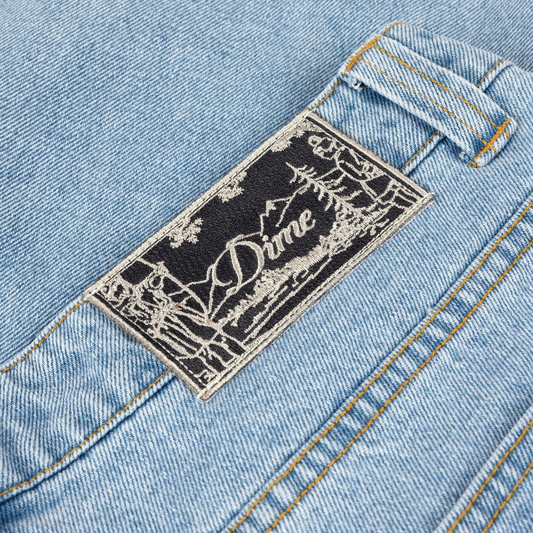 DIME MTL(ダイム モントリオール)| CARPENTER DENIM SHORTS / BLUE WASHED | スノーボード・スケートボードのTACTICS JAPAN