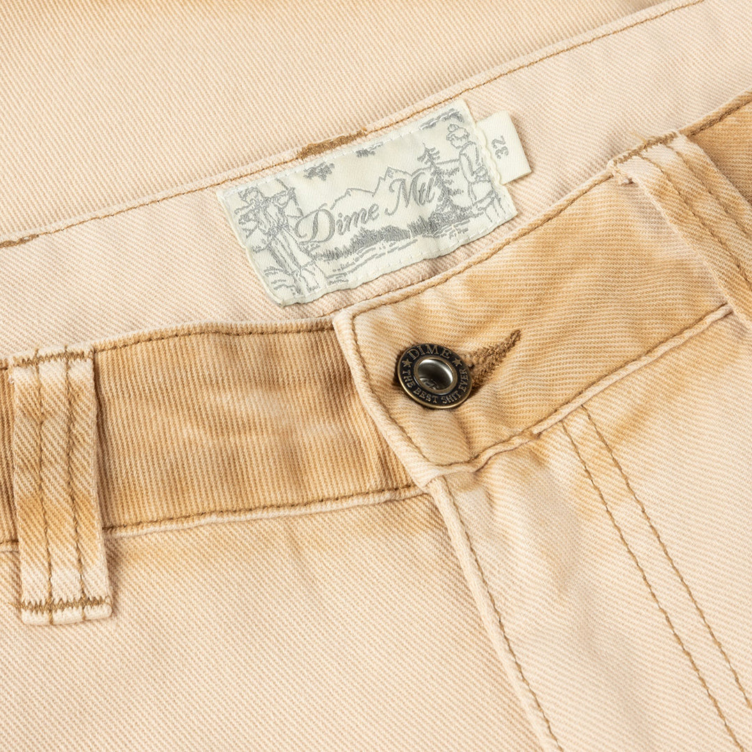 DIME MTL(ダイム モントリオール)| CARPENTER DENIM SHORTS / BRONZE | スノーボード・スケートボードのTACTICS JAPAN