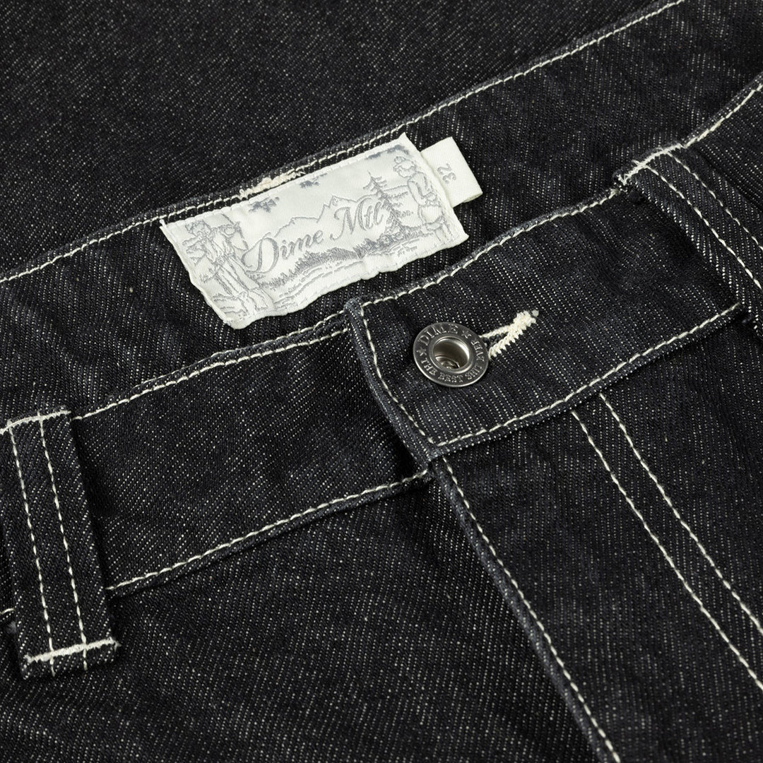 DIME MTL(ダイム モントリオール)| CLASSIC DENIM SHORTS / BLACK WASHED | スノーボード・スケートボードのTACTICS JAPAN