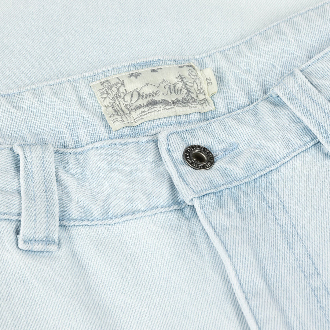 DIME MTL(ダイム モントリオール)| CLASSIC DENIM SHORTS / FADED BLUE | スノーボード・スケートボードのTACTICS JAPAN