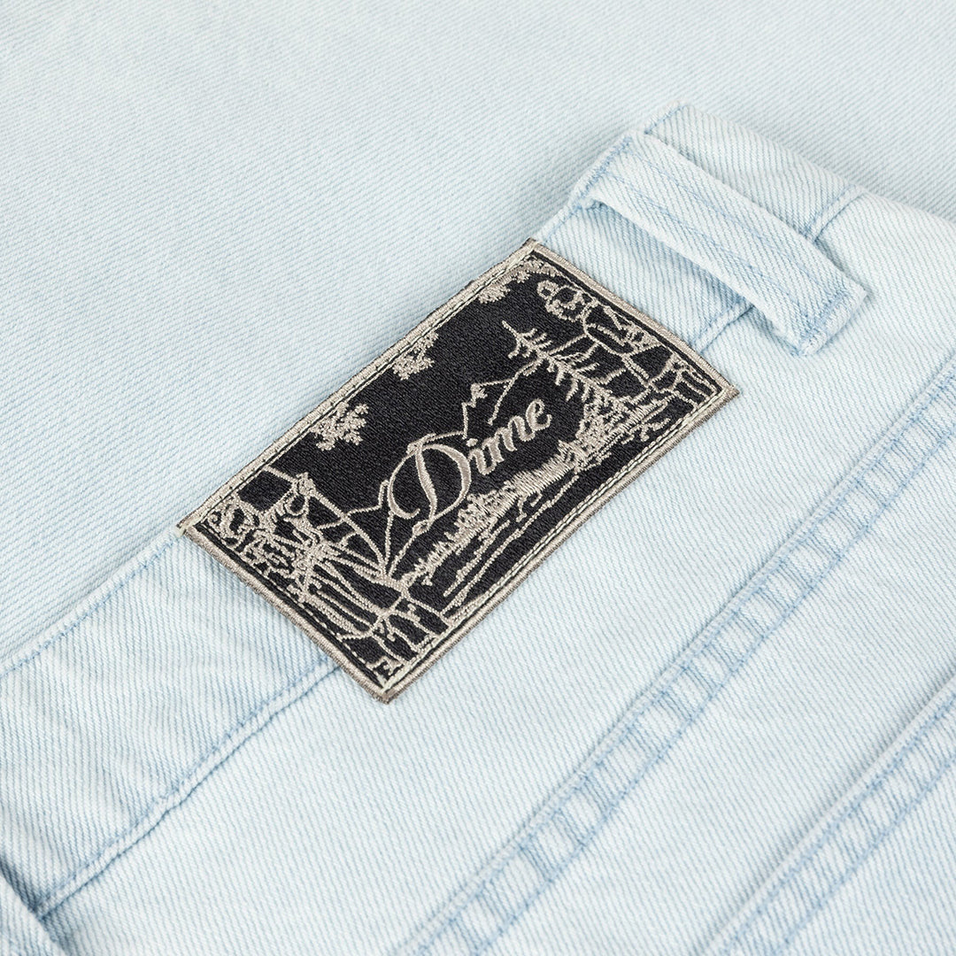 DIME MTL(ダイム モントリオール)| CLASSIC DENIM SHORTS / FADED BLUE | スノーボード・スケートボードのTACTICS JAPAN
