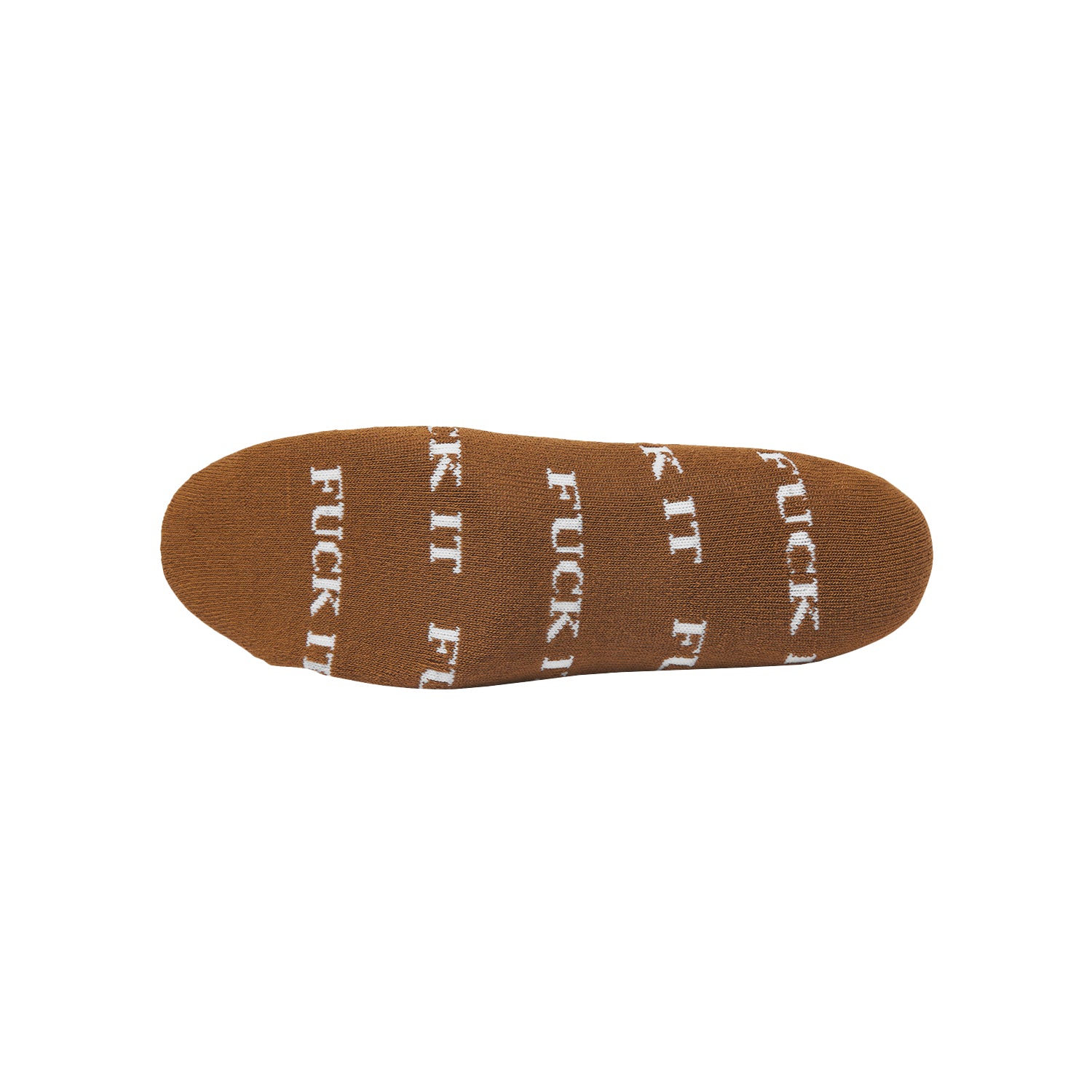 FUCK IT SOCKS / BROWN