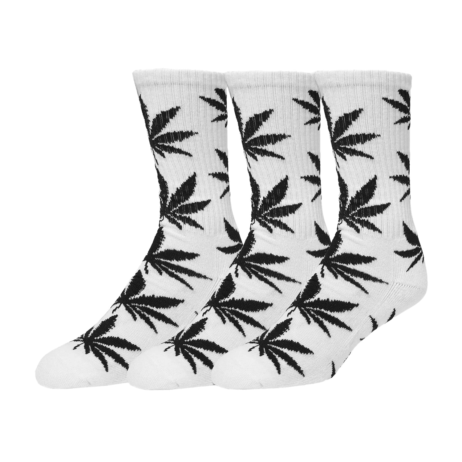 HUF SET 3 PACK PL SOCKS / WHITE