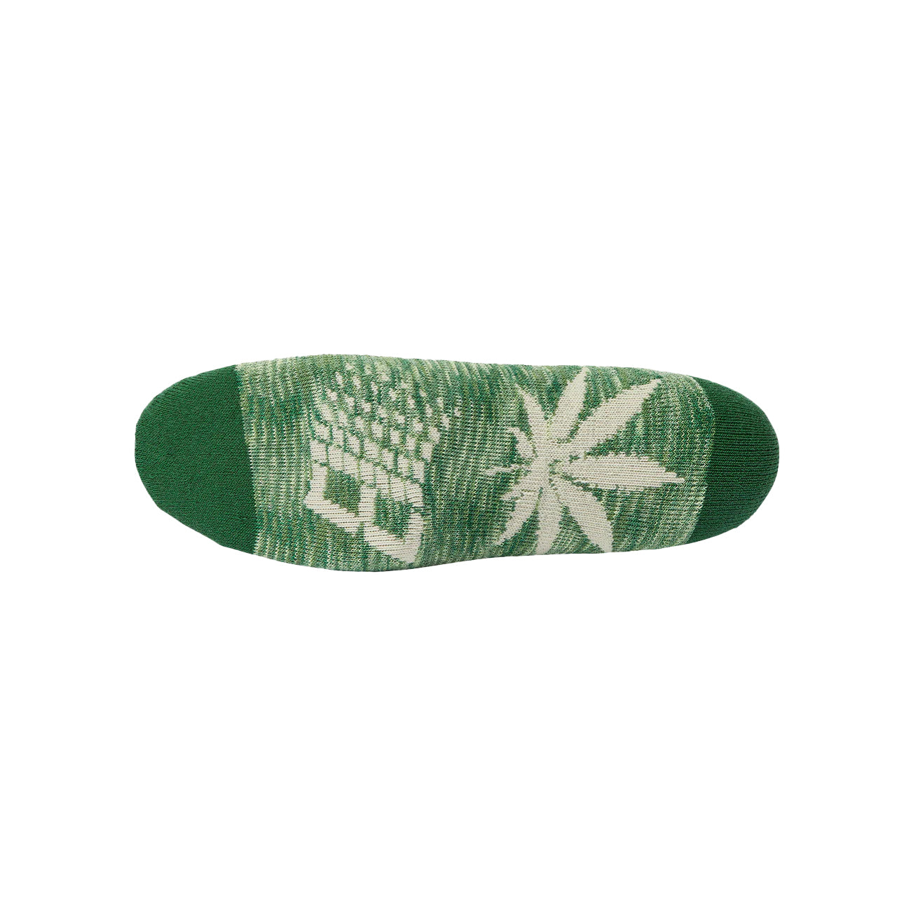 HUF X BRONZE56K PLANTLIFE MARLED SOCKS / GREEN