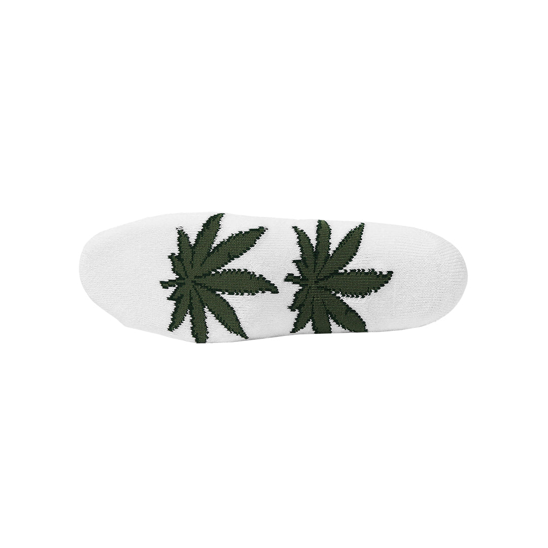 HUF WORLDWIDE(ハフ ワールドワイド)| PLANTLIFE SHADOW SOCK / WHITE/GREEN | スノーボード・スケートボードのTACTICS JAPAN