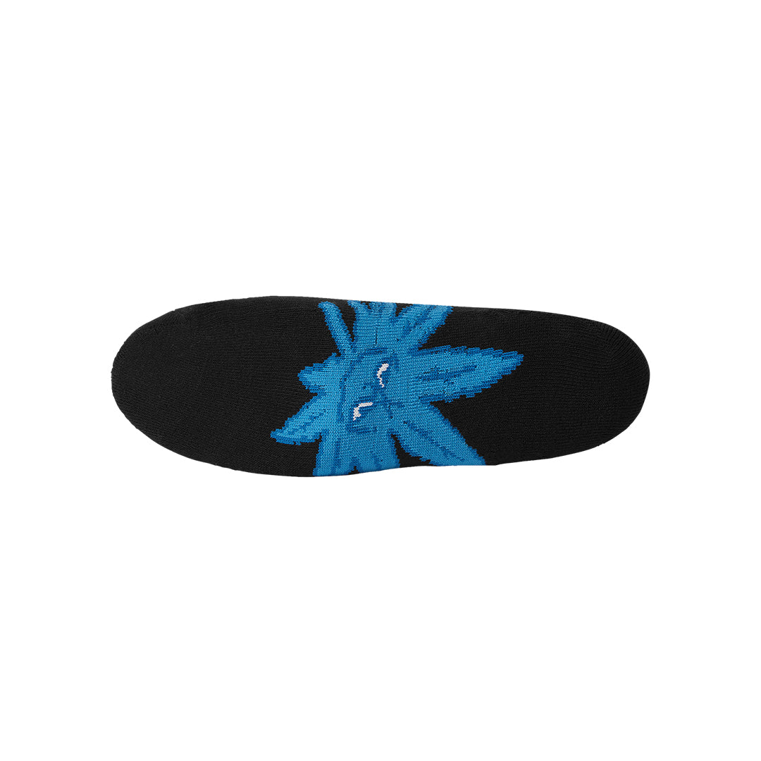 HUF WORLDWIDE(ハフ ワールドワイド)| GREEN BUDDY STAR SIGN SOCK / BLACK | スノーボード・スケートボードのTACTICS JAPAN