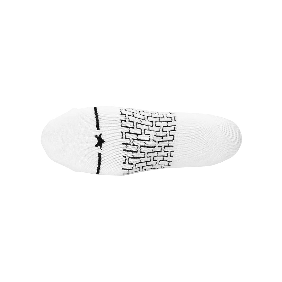 HUF WORLDWIDE(ハフ ワールドワイド)| HUF EIGHTYNINE CREW SOCKS / WHITE | スノーボード・スケートボードのTACTICS JAPAN