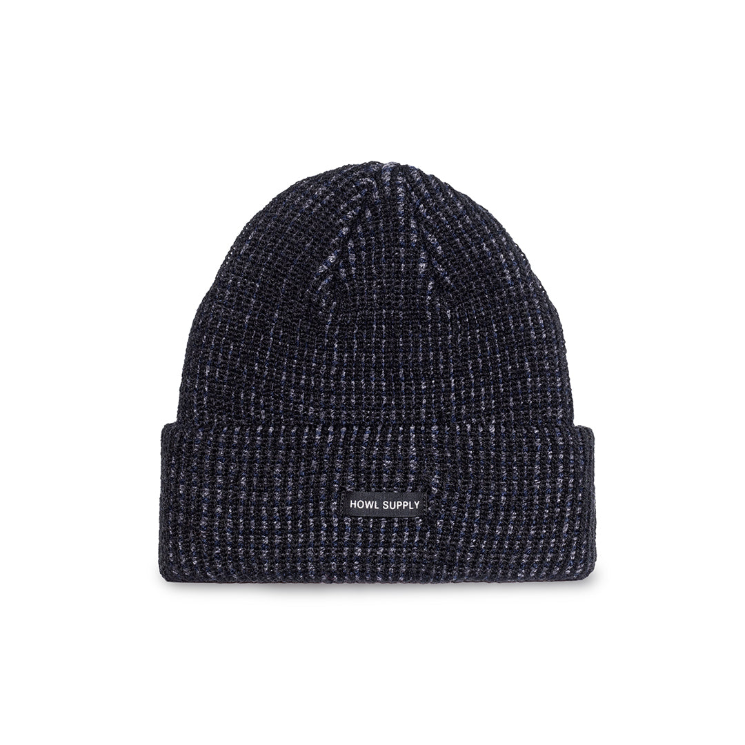 HOWL SUPPLY(ハウル サプライ)| SLASH BEANIE / BLACK | スノーボード・スケートボードのTACTICS JAPAN