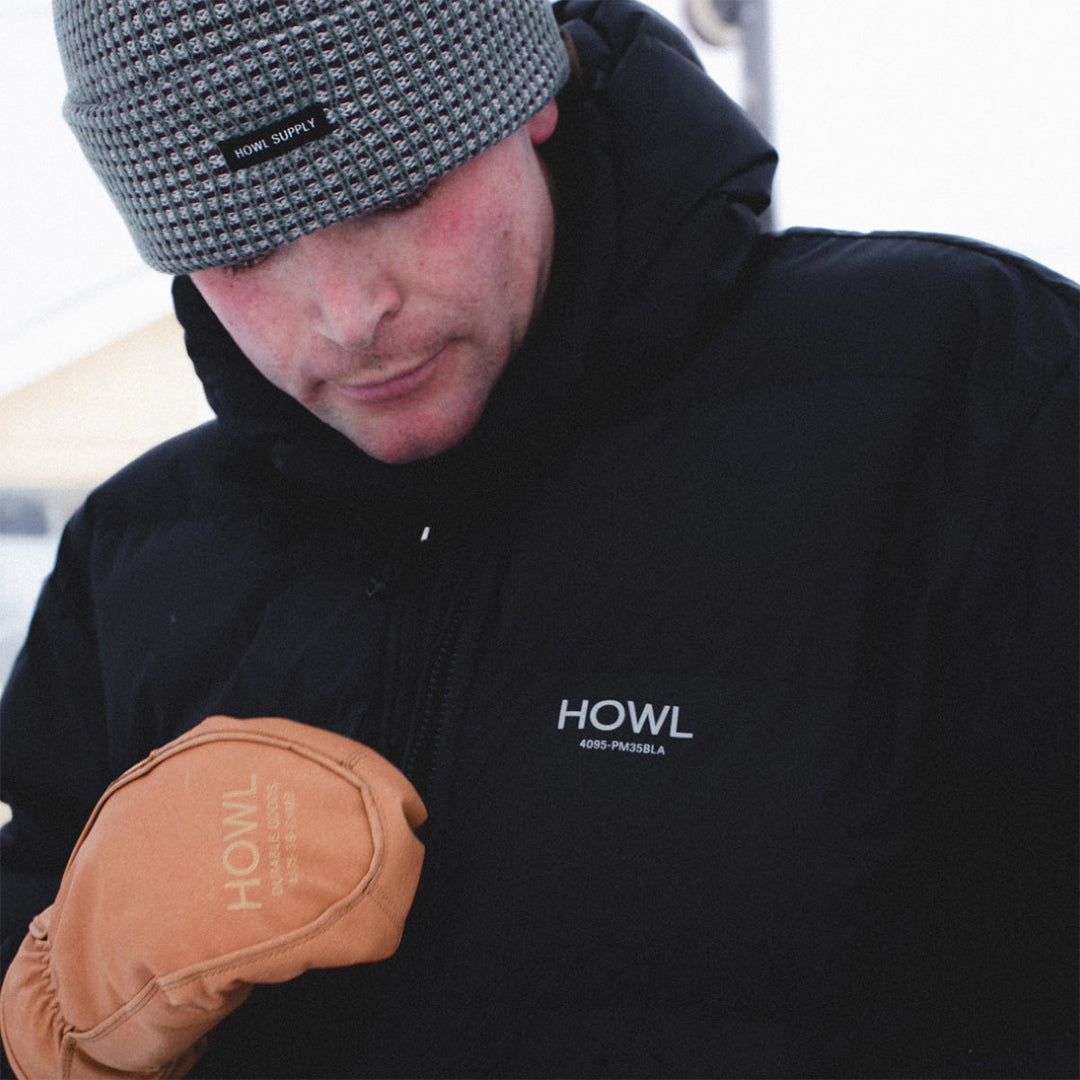 HOWL SUPPLY(ハウル サプライ)| SLASH BEANIE / WOLF GREY | スノーボード・スケートボードのTACTICS JAPAN