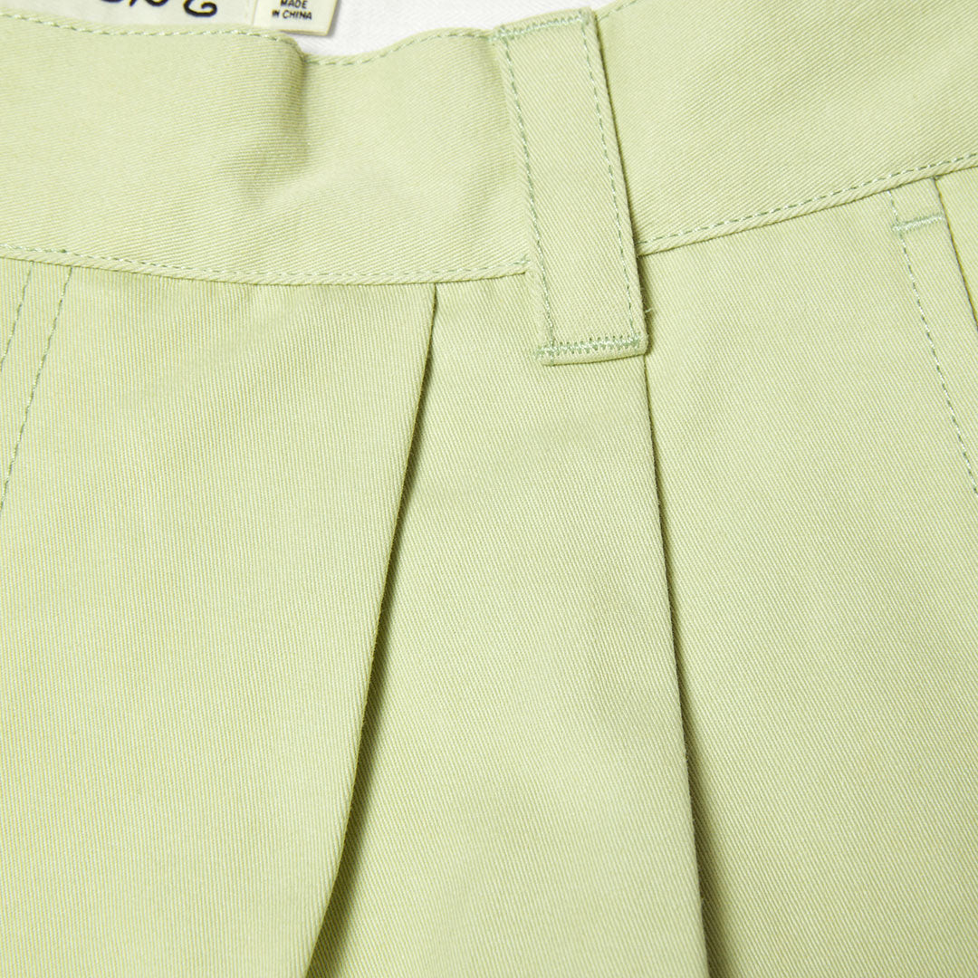 SORTA LONG CHINO SHORT / SEAFOAM