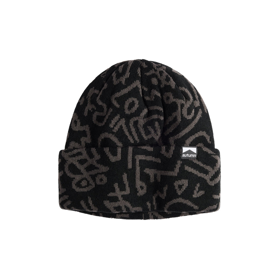 SOUL CAMO BEANIE / BLACK
