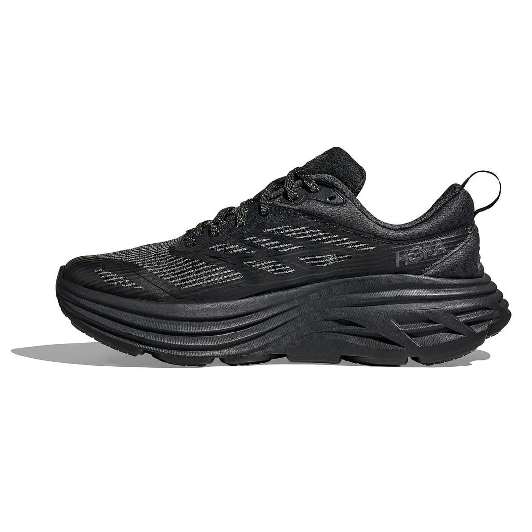 HOKA(ホカ)| BONDI 8 TS CAGED / BLACK/BLACK | スノーボード・スケートボードのTACTICS JAPAN