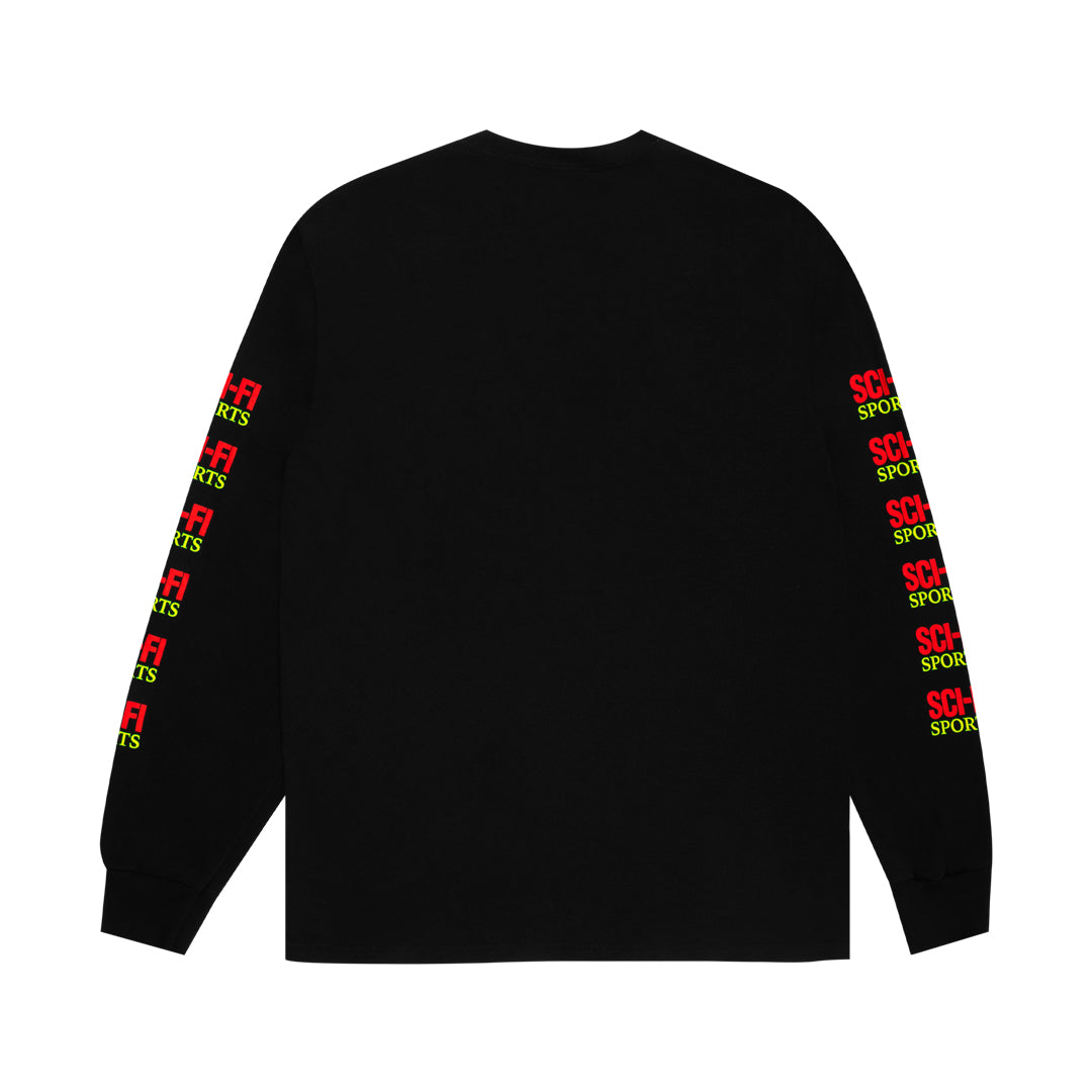 SCI-FI FANTASY(サイファイ ファンタジー)| SPORTS LS TEE / BLACK | スノーボード・スケートボードのTACTICS JAPAN