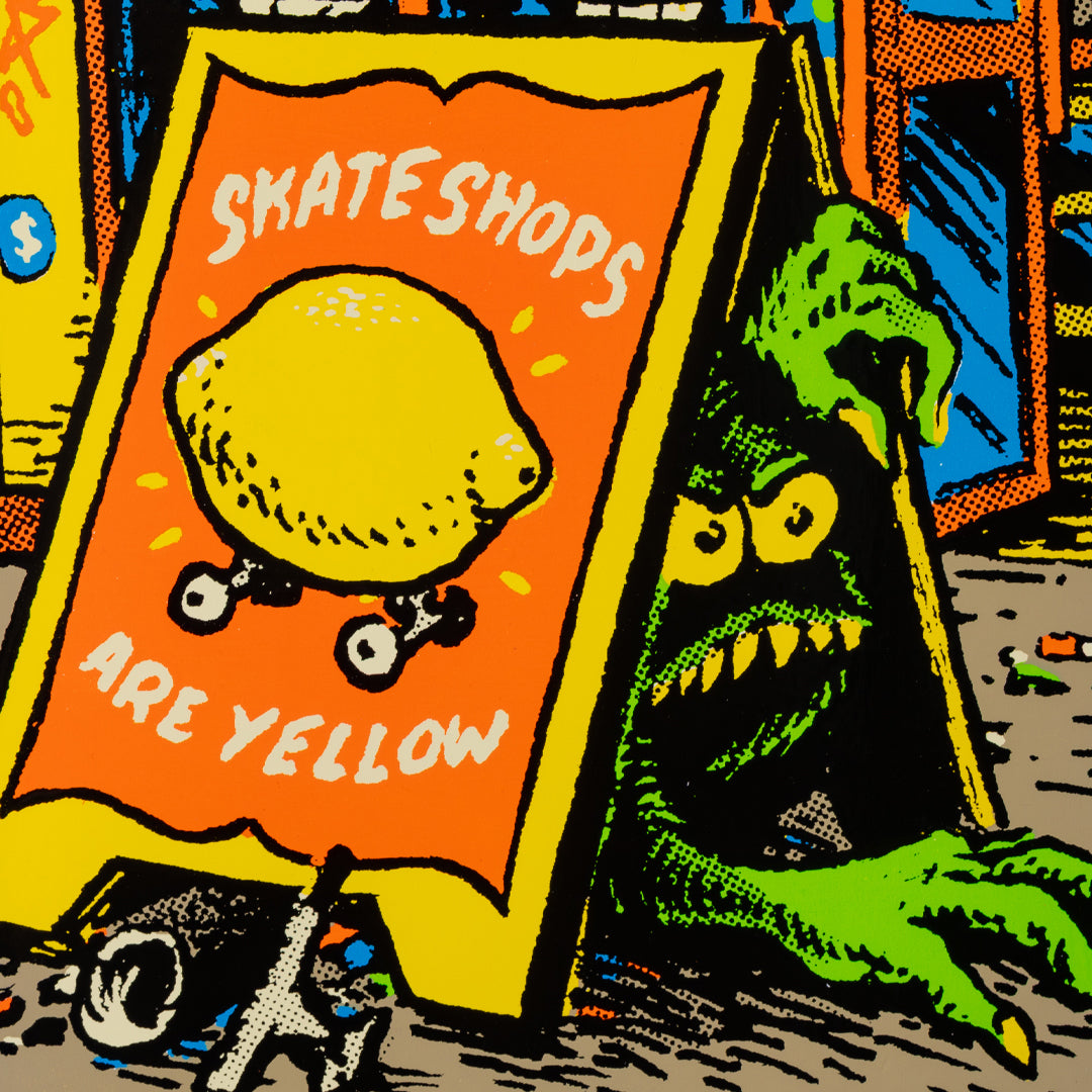 ANTIHERO SKATEBOARDS(アンタイヒーロー スケートボード)| SSD26 JALOPI SHOP LURKER - 9.1 | スノーボード・スケートボードのTACTICS JAPAN