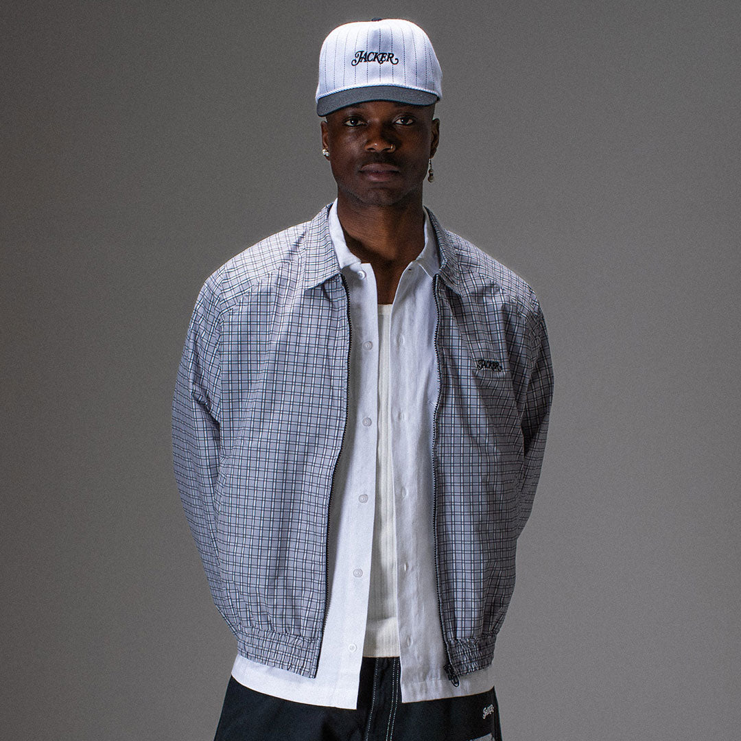 JACKER(ジャッカー)| STREET CHECK JACKET / GREY | スノーボード・スケートボードのTACTICS JAPAN
