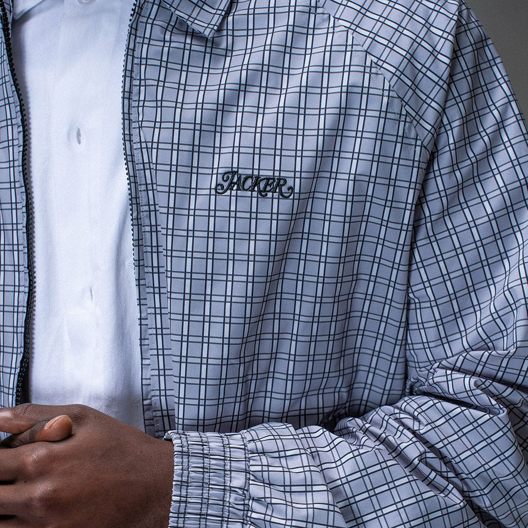 JACKER(ジャッカー)| STREET CHECK JACKET / GREY | スノーボード・スケートボードのTACTICS JAPAN