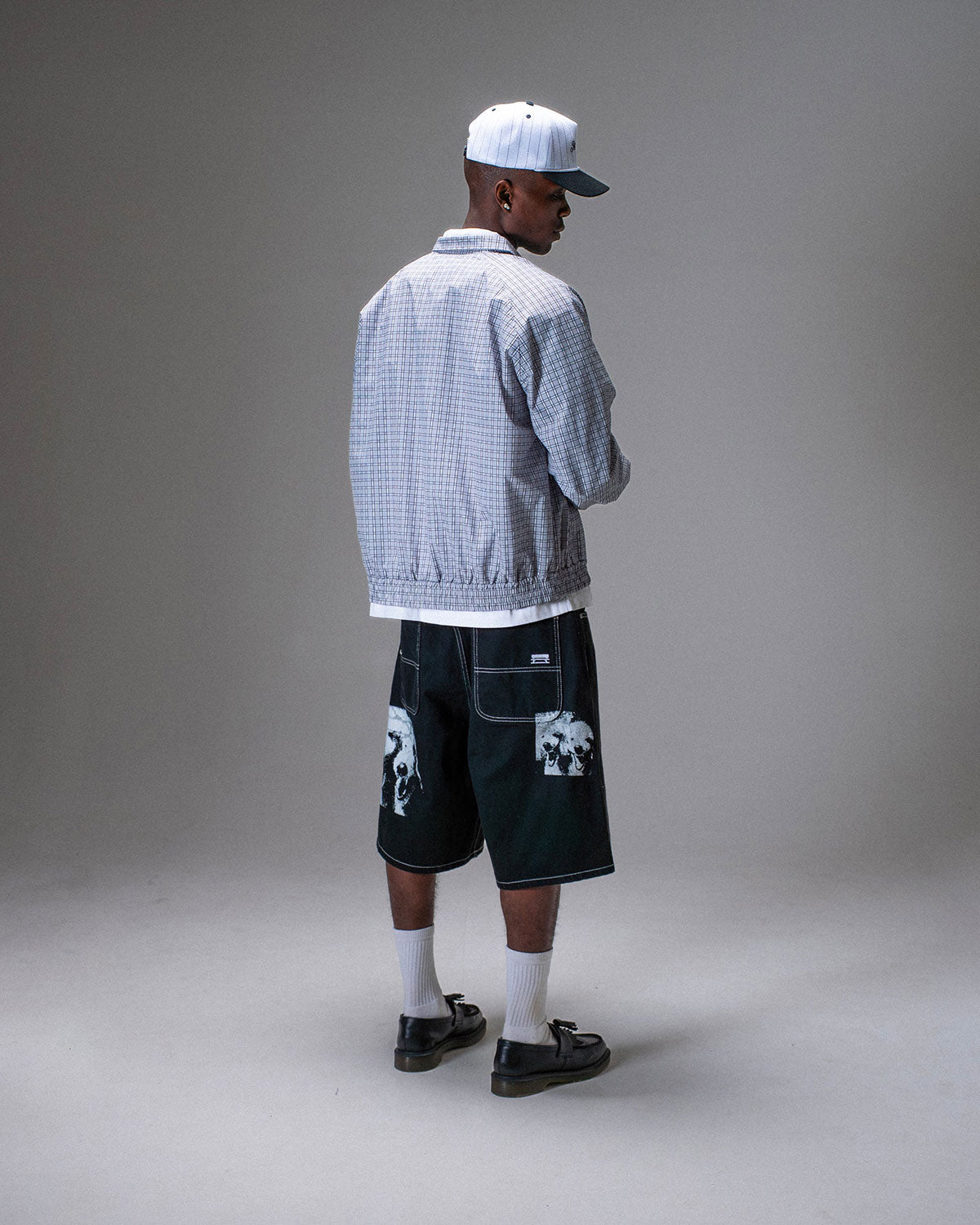 JACKER(ジャッカー)| BAGGY SHORT POODLE PALS / BLACK | スノーボード・スケートボードのTACTICS JAPAN