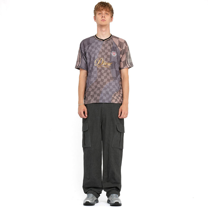 DIME MTL(ダイム モントリオール)| CHECKERED HOME JERSEY / GRAY | スノーボード・スケートボードのTACTICS JAPAN