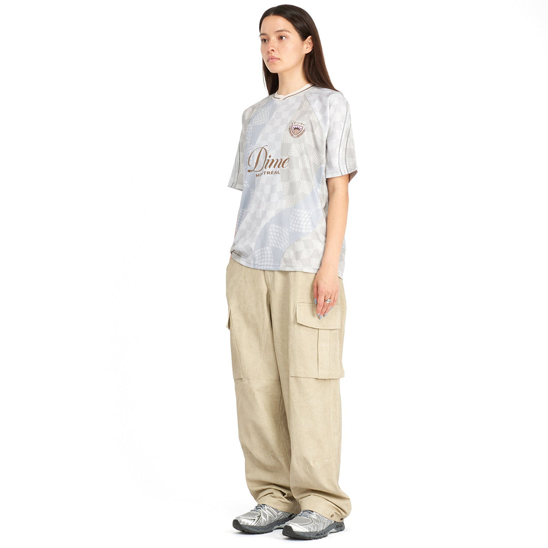 DIME MTL(ダイム モントリオール)| CHECKERED HOME JERSEY / CREAM | スノーボード・スケートボードのTACTICS JAPAN