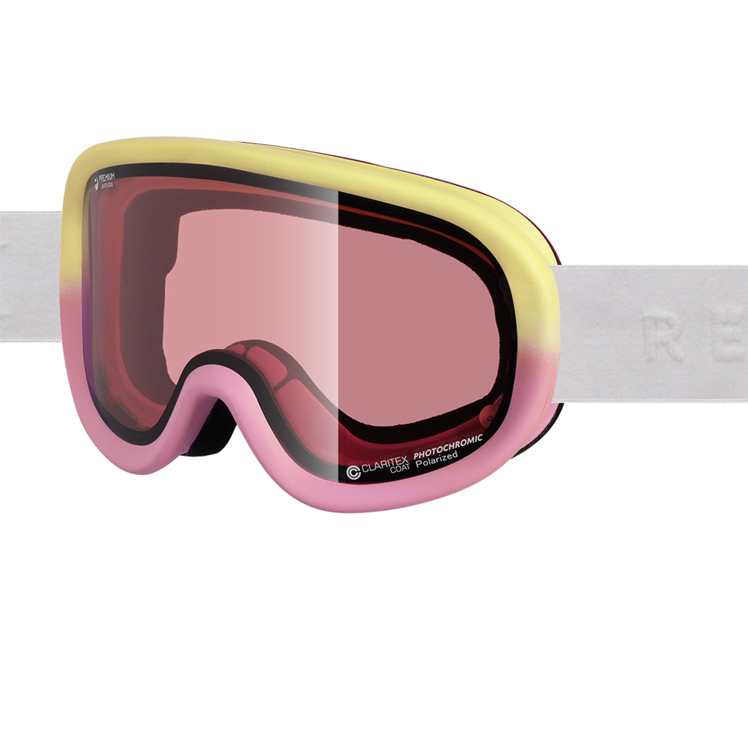 REVOLT OPTICAL(リボルト オプティカル)| SUPER LIGHT FRAME RELAX / PINK POLA/CLEAR PHO | スノーボード・スケートボードのTACTICS JAPAN