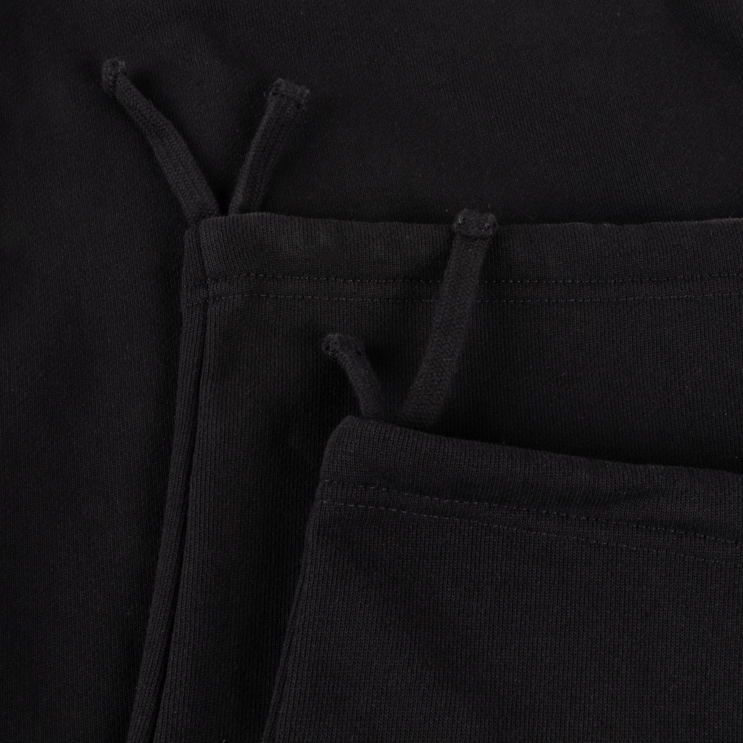 CURSIVE SMALL LOGO SWEATPANTS / BLACK