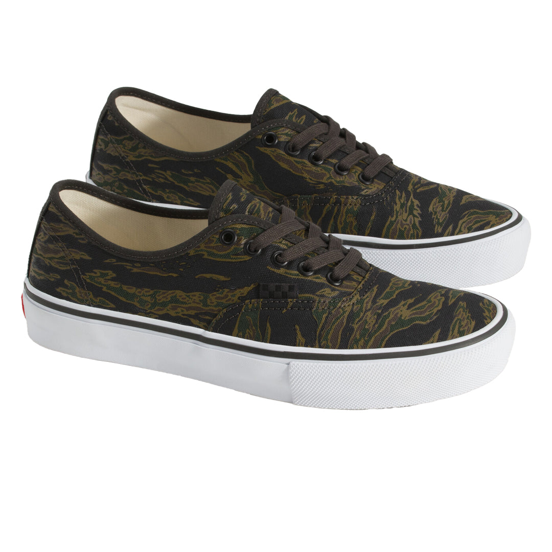 VANS(ヴァンズ)| SKATE AUTHENTIC / TIGER CAMO GREEN/BLACK | スノーボード・スケートボードのTACTICS JAPAN