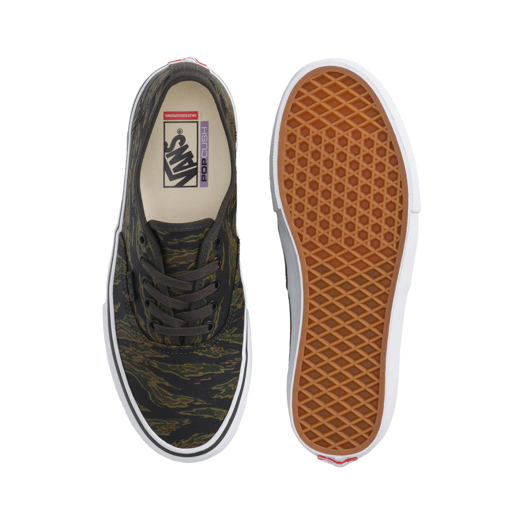 VANS(ヴァンズ)| SKATE AUTHENTIC / TIGER CAMO GREEN/BLACK | スノーボード・スケートボードのTACTICS JAPAN