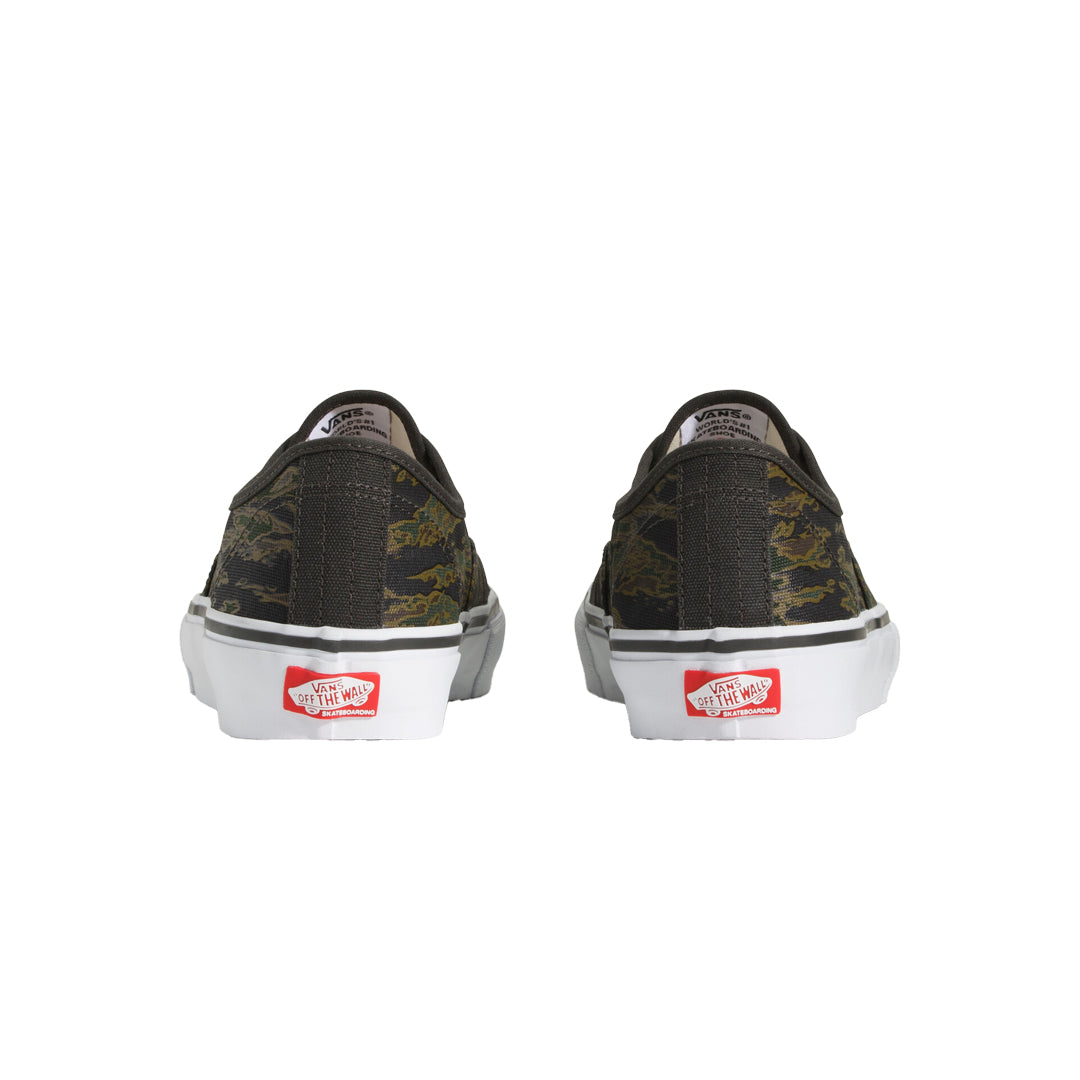 VANS(ヴァンズ)| SKATE AUTHENTIC / TIGER CAMO GREEN/BLACK | スノーボード・スケートボードのTACTICS JAPAN