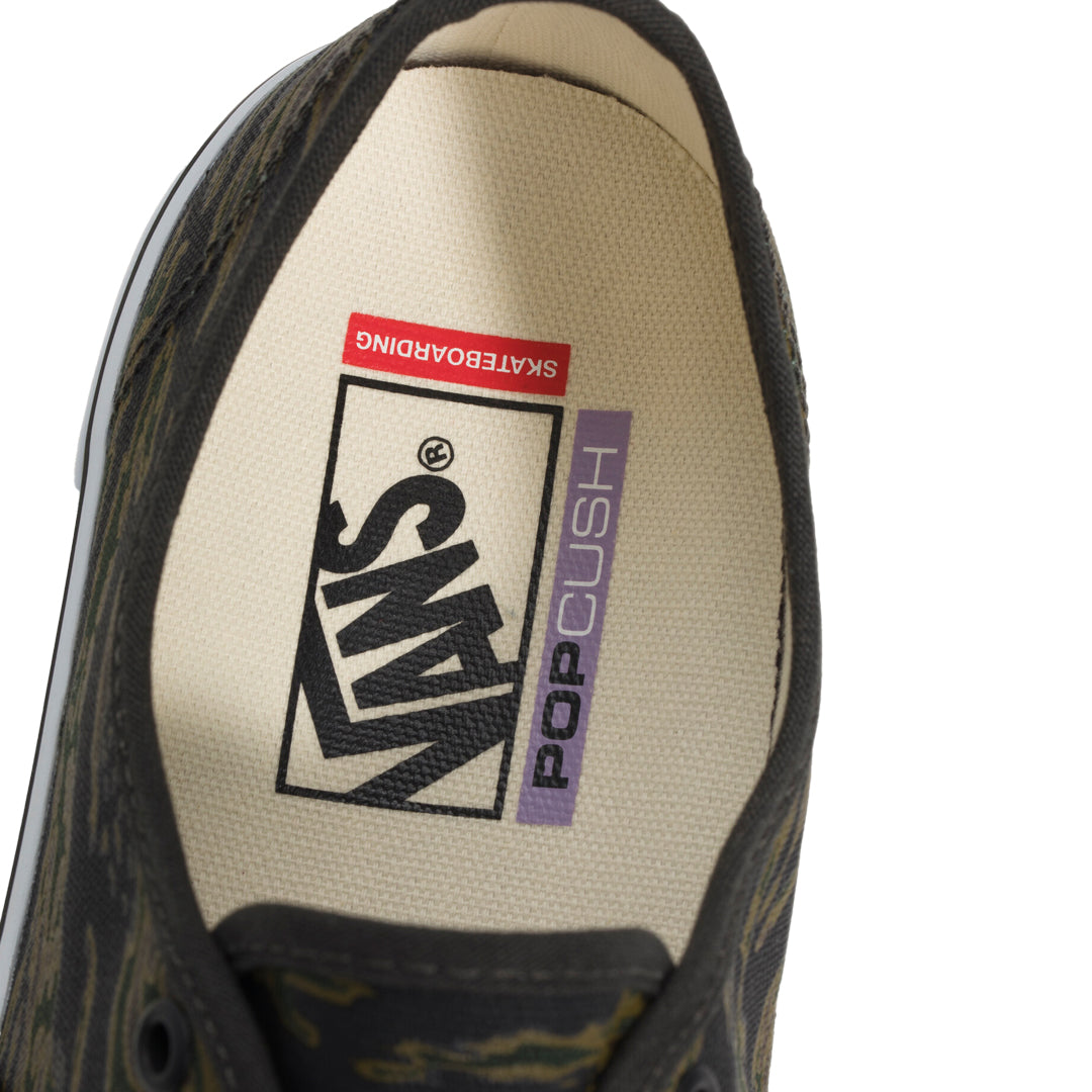 VANS(ヴァンズ)| SKATE AUTHENTIC / TIGER CAMO GREEN/BLACK | スノーボード・スケートボードのTACTICS JAPAN