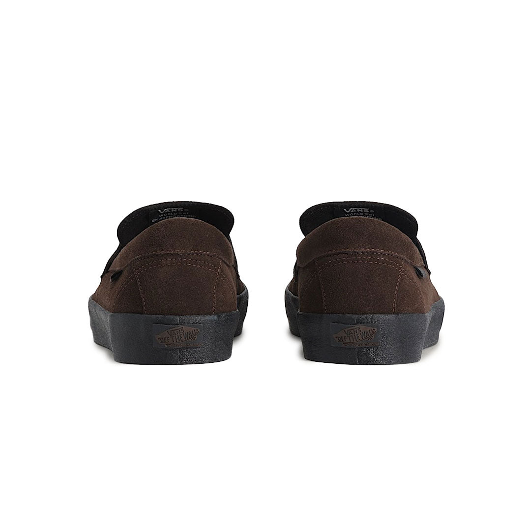 VANS(ヴァンズ)| SKATE LOAFER / SUEDE BROWN/BLACK | スノーボード・スケートボードのTACTICS JAPAN