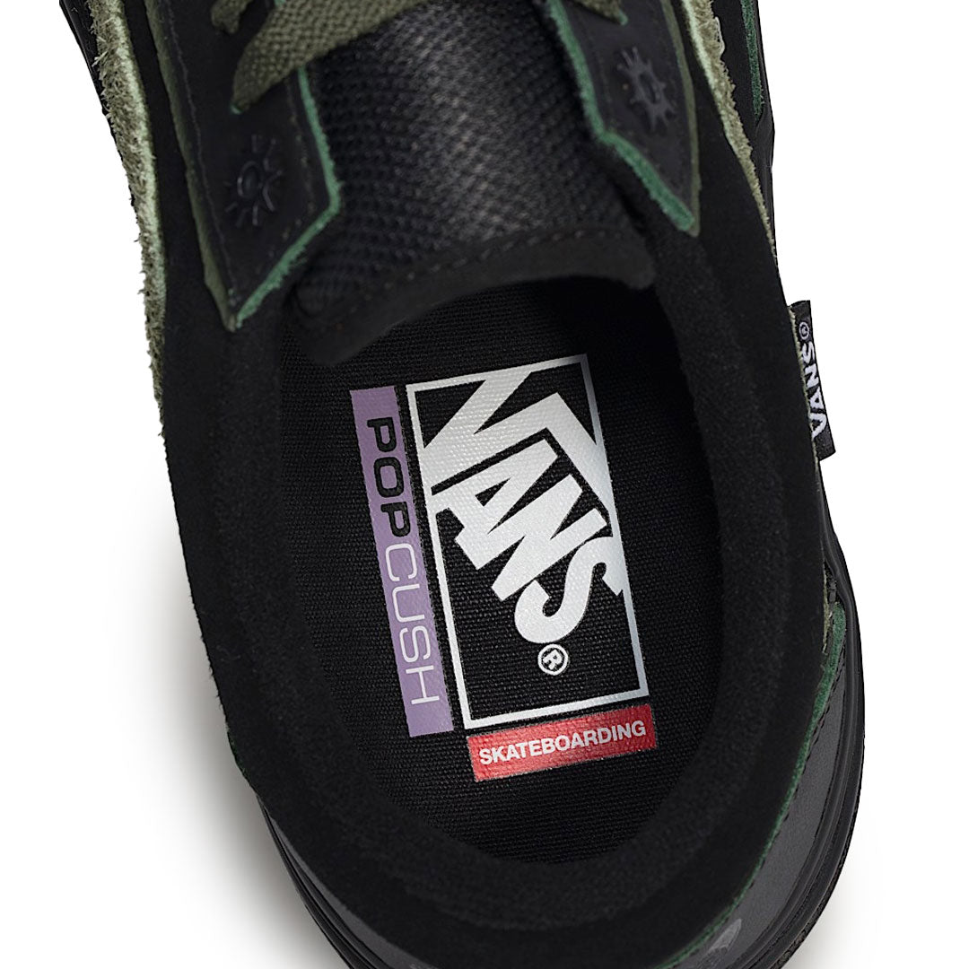VANS(ヴァンズ)| SKATE OLD SKOOL WAFFLECUP / WILLOW VOGES FERNANDES GREEN/BLACK | スノーボード・スケートボードのTACTICS JAPAN