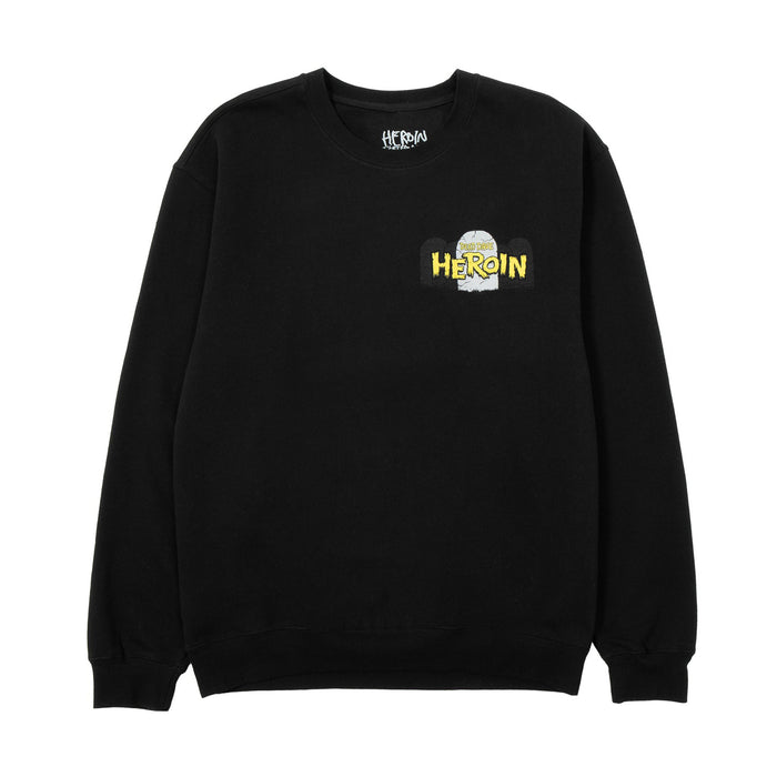 SKATE ZOMBIE BLACK CREWNECK
