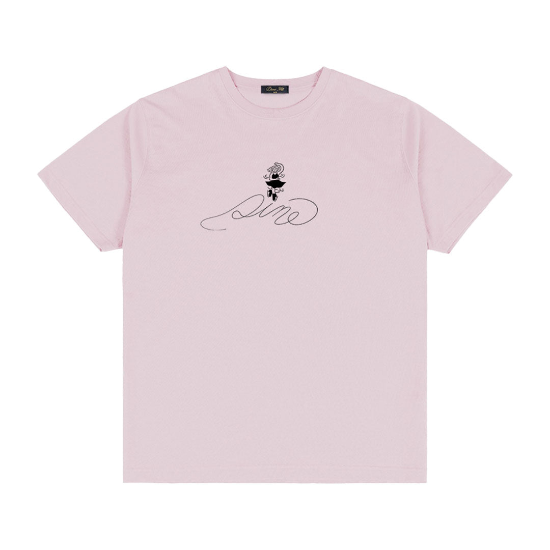 SKATER T-SHIRT / LIGHT PINK