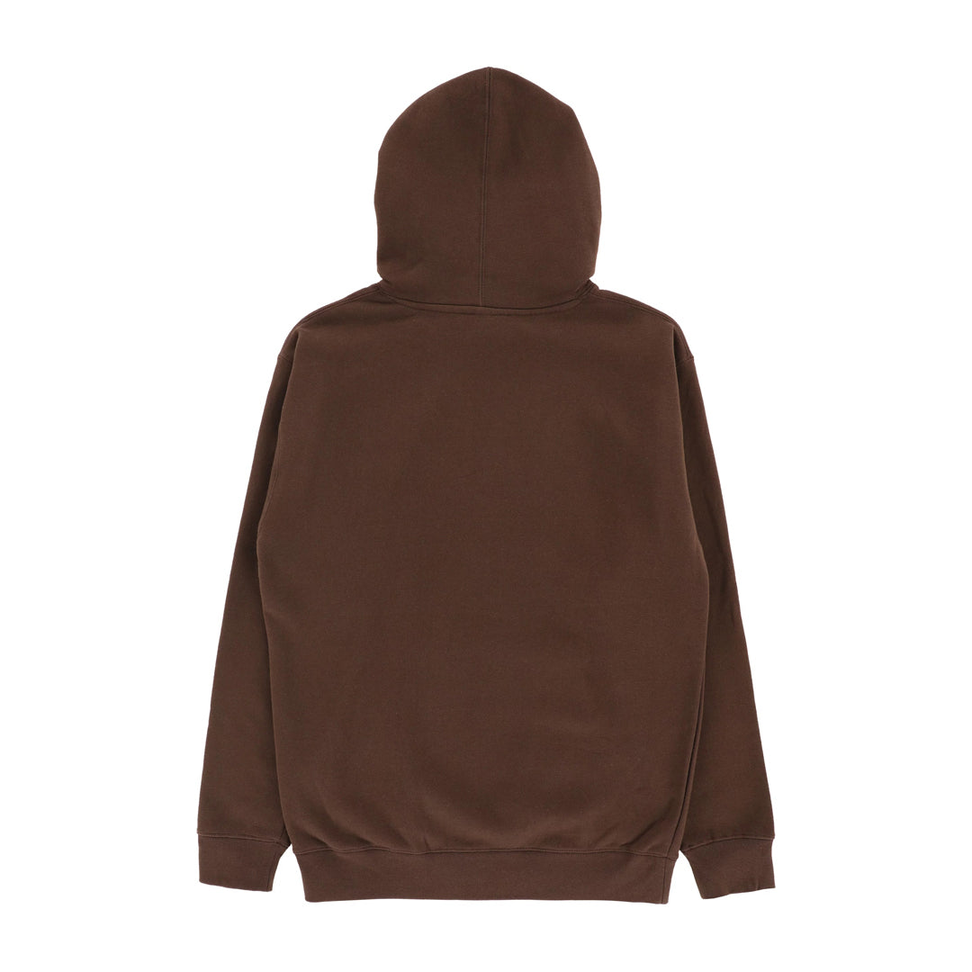 TACTICS(タクティクス)| SMILE HOODIE / BROWN | スノーボード・スケートボードのTACTICS JAPAN