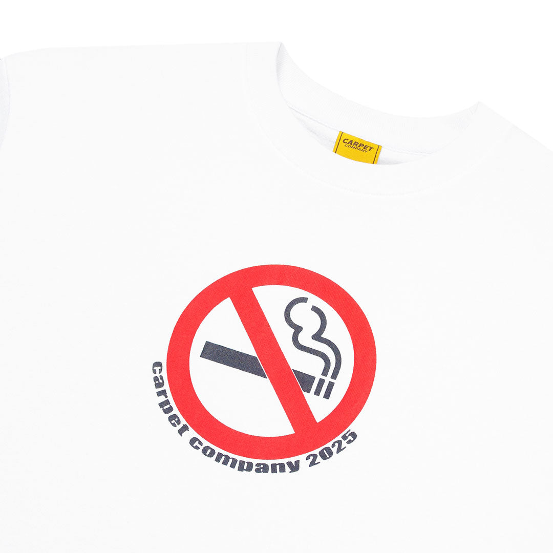 CARPET COMPANY(カーペット カンパニー)| SMOKING KILLS TEE / WHITE | スノーボード・スケートボードのTACTICS JAPAN