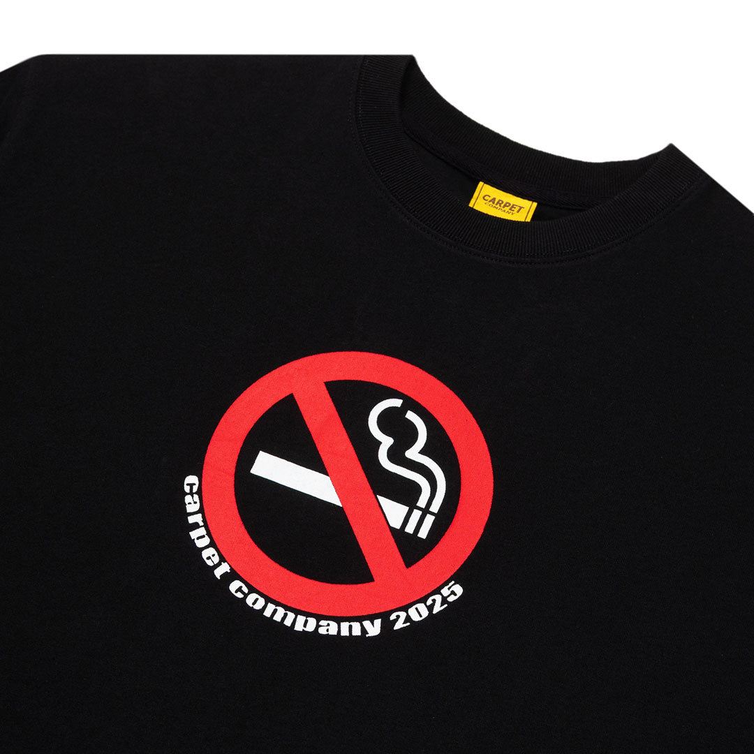 CARPET COMPANY(カーペット カンパニー)| SMOKING KILLS TEE / BLACK | スノーボード・スケートボードのTACTICS JAPAN