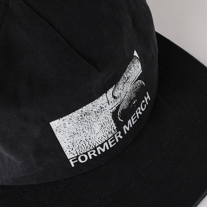 FORMER(フォーマー)| SYNTHESIS TRUCKER CAP / BLACK | スノーボード・スケートボードのTACTICS JAPAN