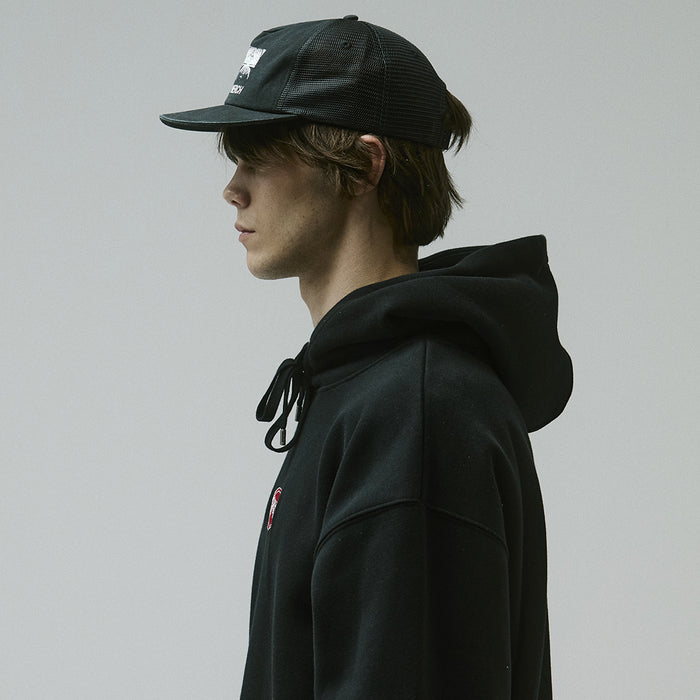 FORMER(フォーマー)| SYNTHESIS TRUCKER CAP / BLACK | スノーボード・スケートボードのTACTICS JAPAN