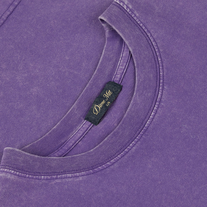 DIME MTL(ダイム モントリオール)| CLASSIC SMALL LOGO T-SHIRT / FADED IRIS | スノーボード・スケートボードのTACTICS JAPAN