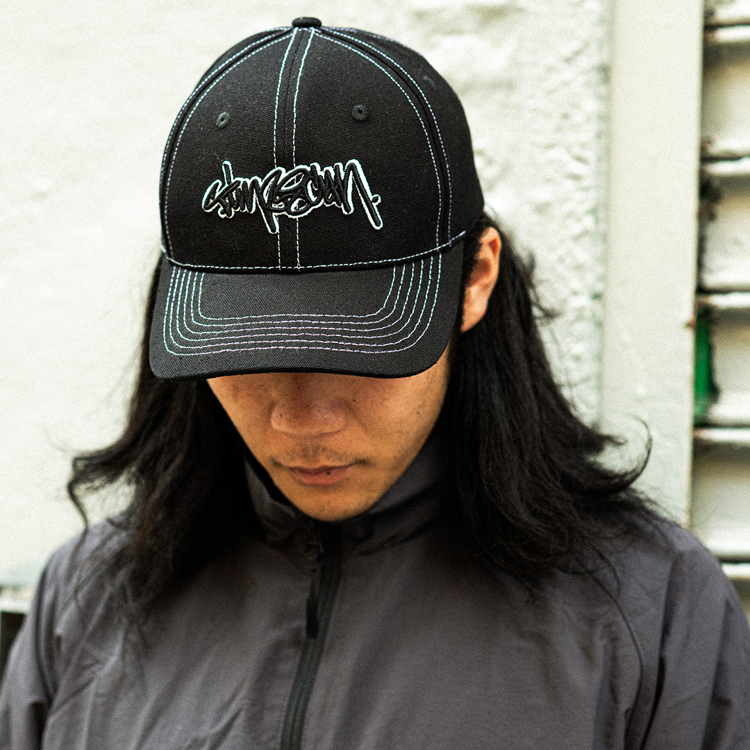 TIMESCAN(タイムスキャン)| SCRIPT LOGO CAPS | スノーボード・スケートボードのTACTICS JAPAN